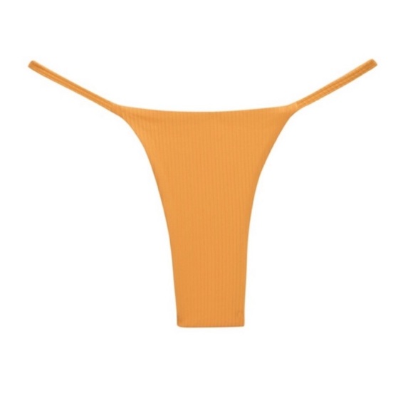 Monday Swimwear Barbados Bottom in Tangerine - Picture 3 of 7